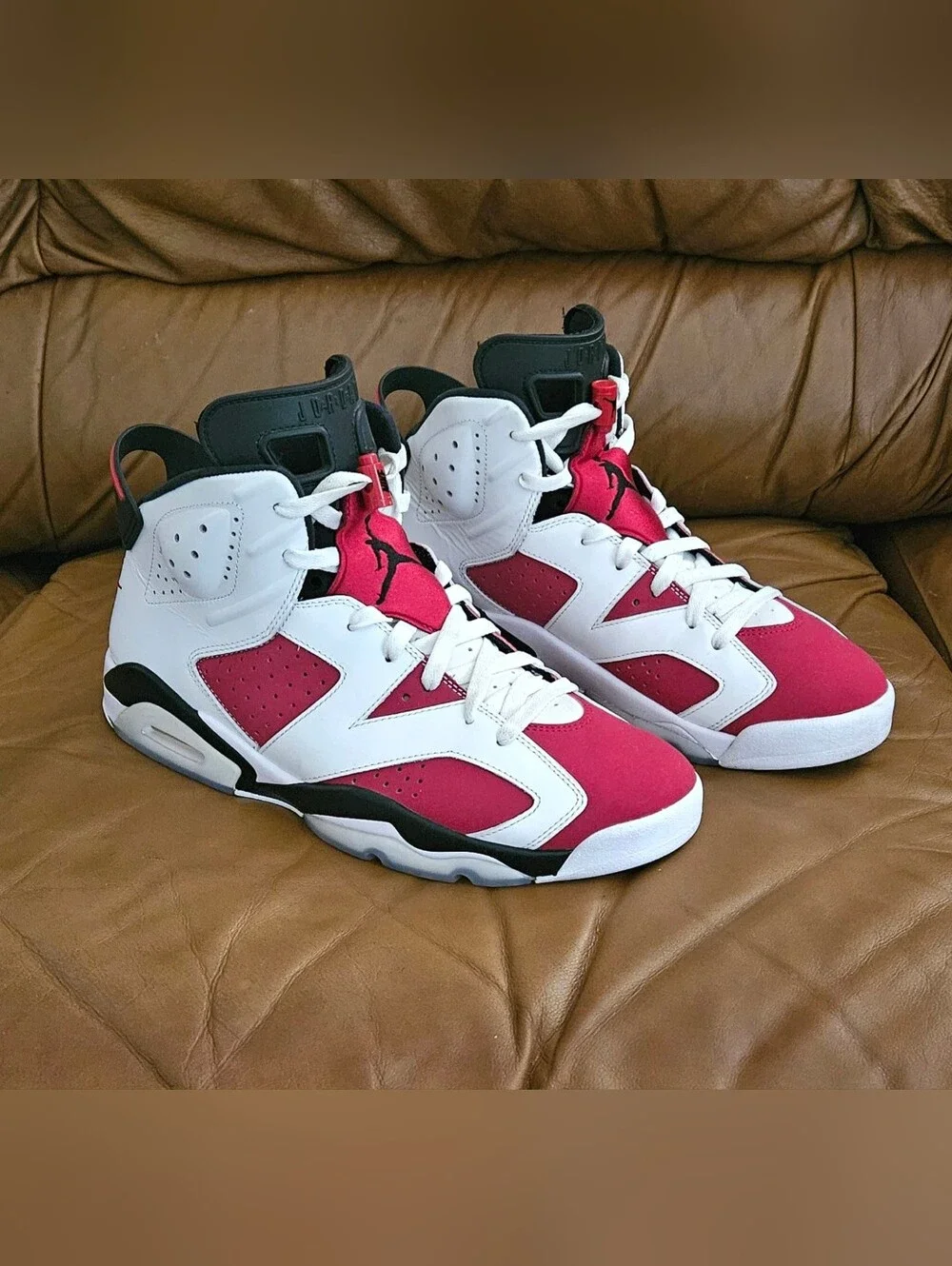 Men's Nike Air Jordan 6 Retro Carmine Size 11 (EXCELLENT CONDITION)
